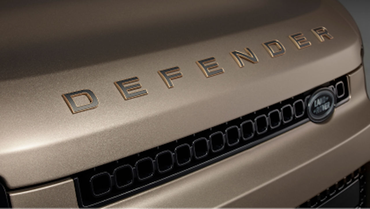 Defender front detail view.