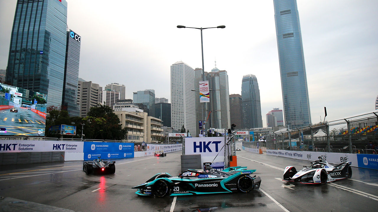 Jaguar Racing at Hong Kong 