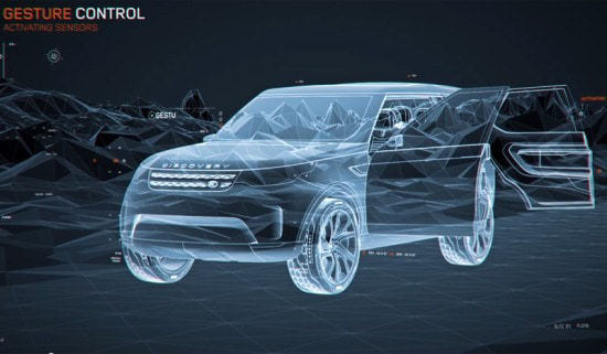 Land Rover Gesture Control