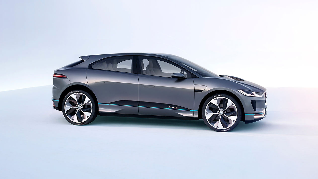 Jaguar I-PACE during Launch