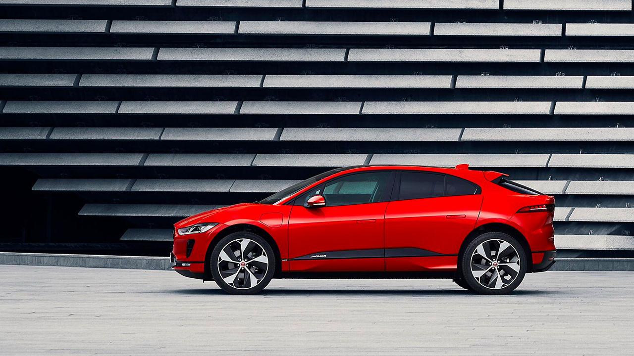 Jaguar I-PACE Right Side Profile