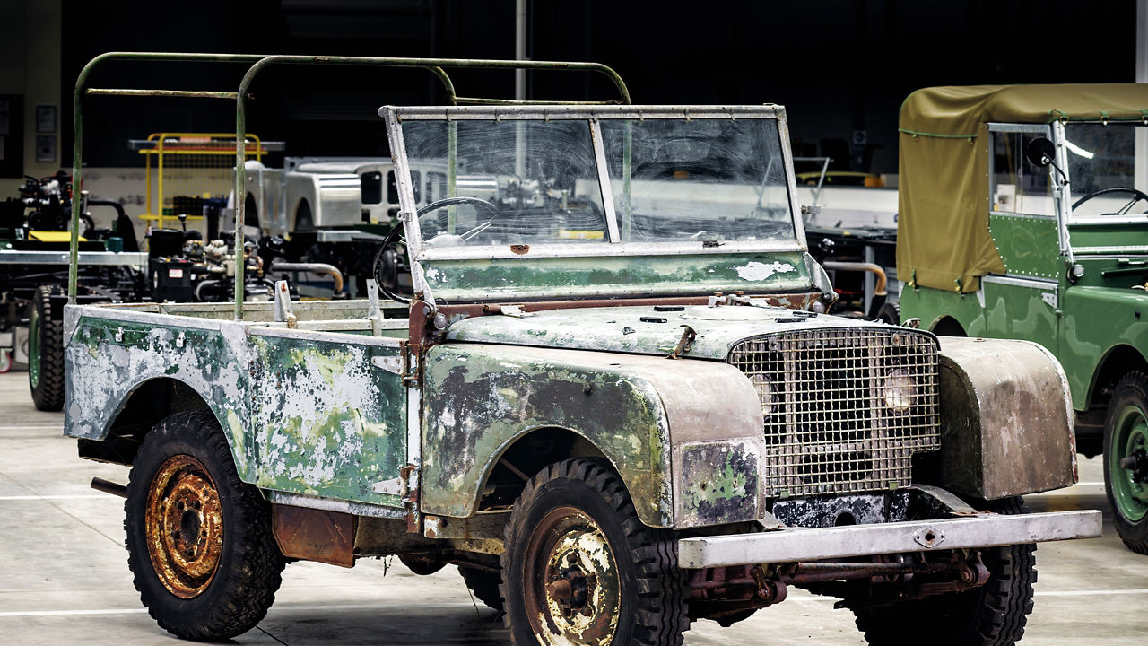 Land Rover Classic Proto Type View