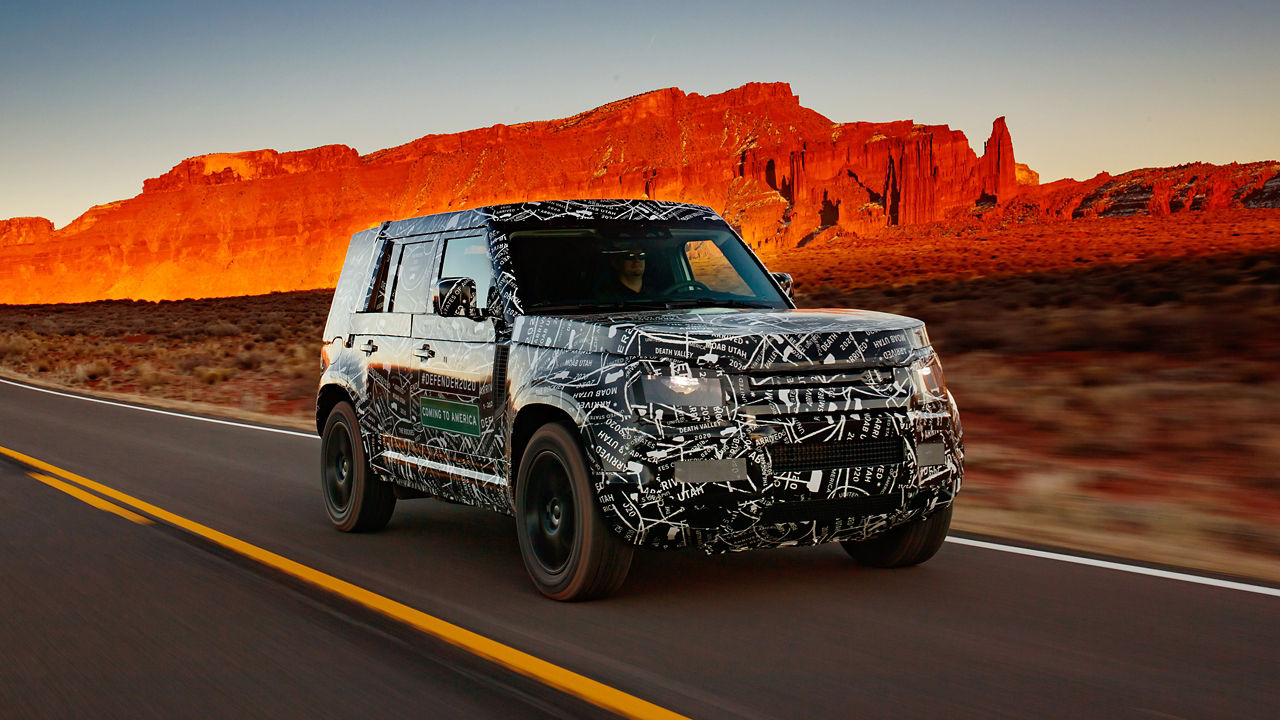 NEW LAND ROVER DEFENDER 