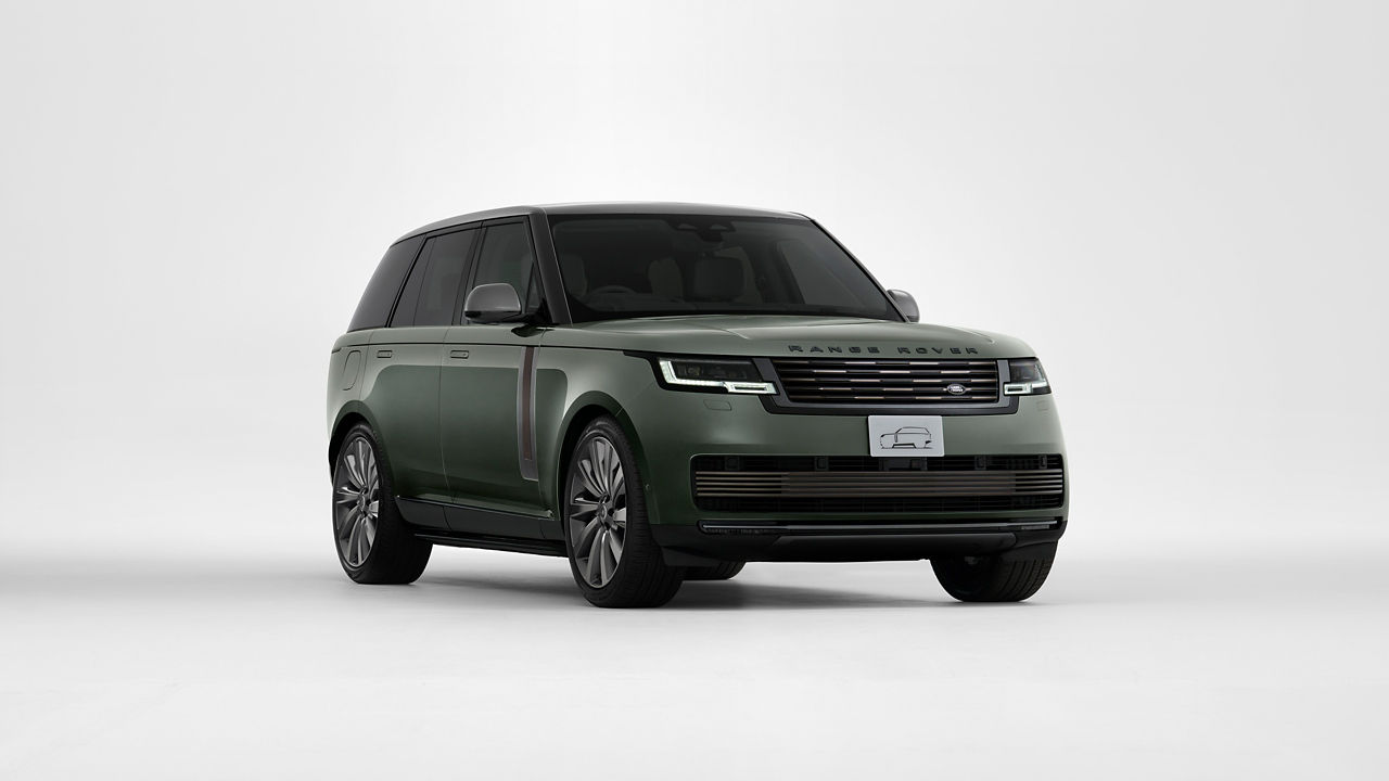 range rover green