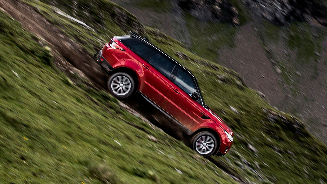 Shot of Downhill challenge 